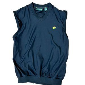 MASTERS COLLECTION Black Golf Vest w/ Pockets